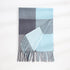 Plaid shawl elegant socialite style